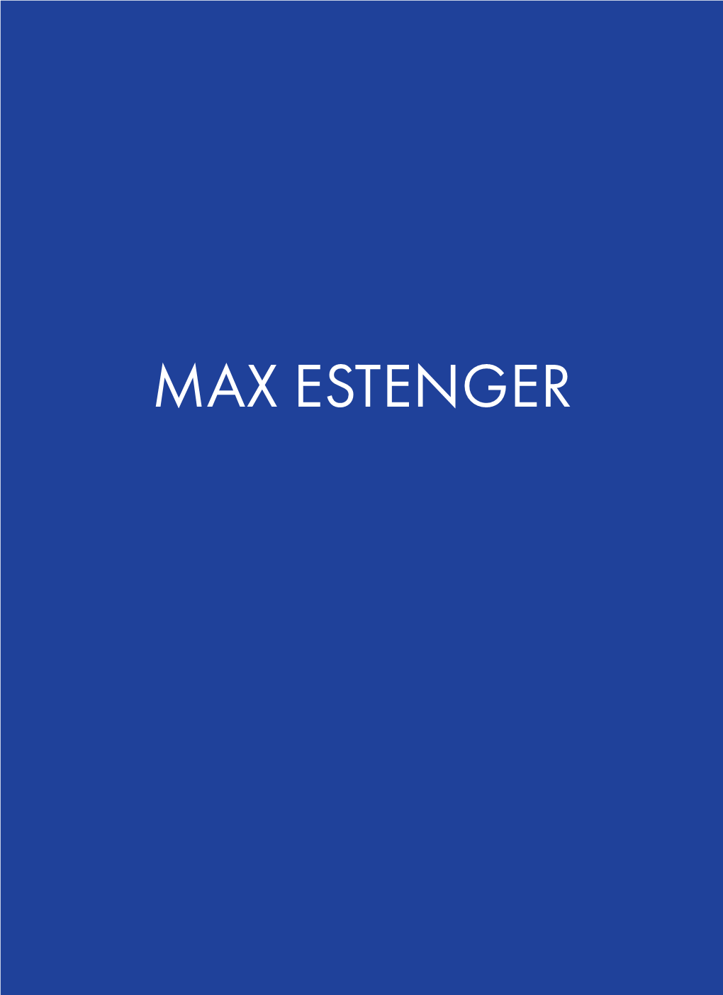Max Estenger