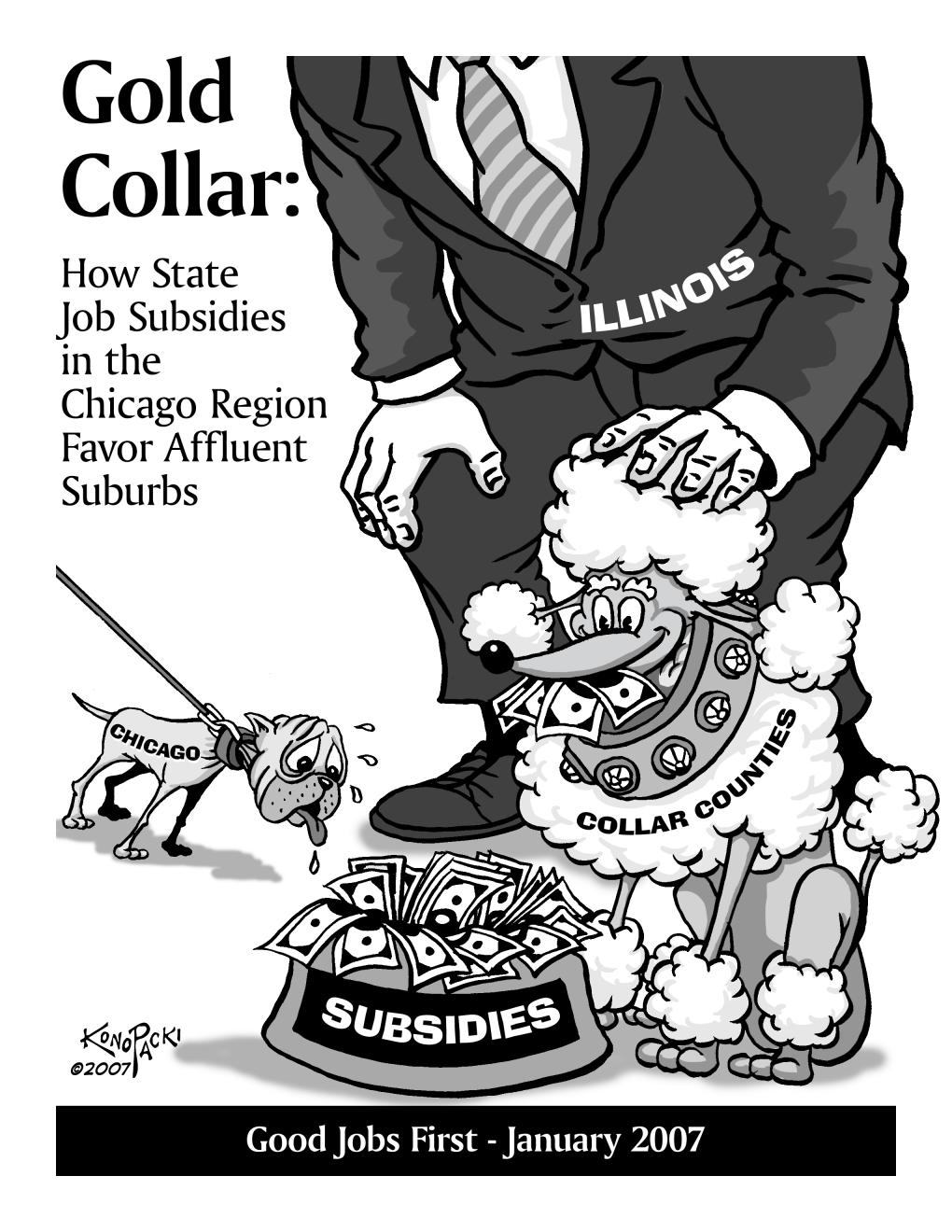 Gold Collar: How State Job Subsidies in the Chicago Region Favor Affluent Suburbs