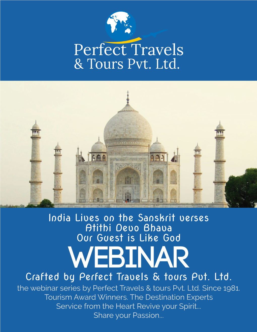 WEBINAR Crafted by Perfect Travels & Tours Pvt
