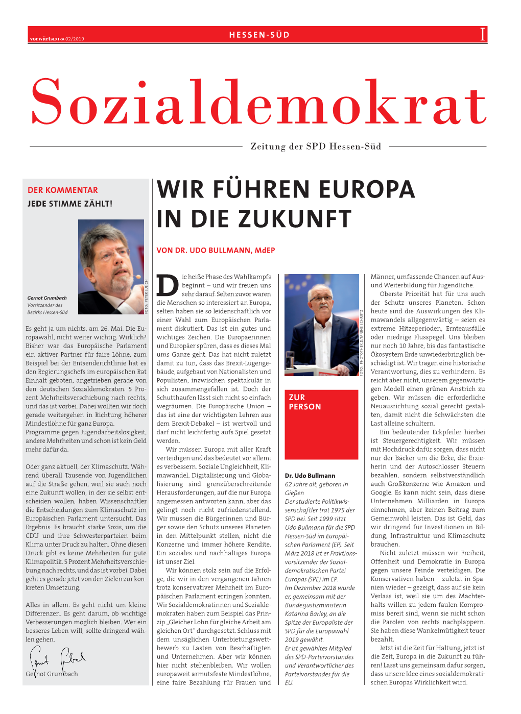 Sozialdemokrat 2019-02