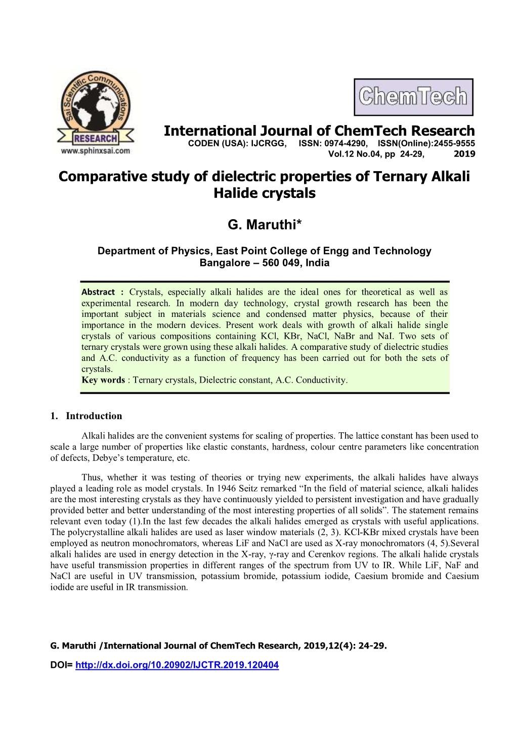 Comparative Study of Dielectric Properties of Ternary Alkali Halide Crystals