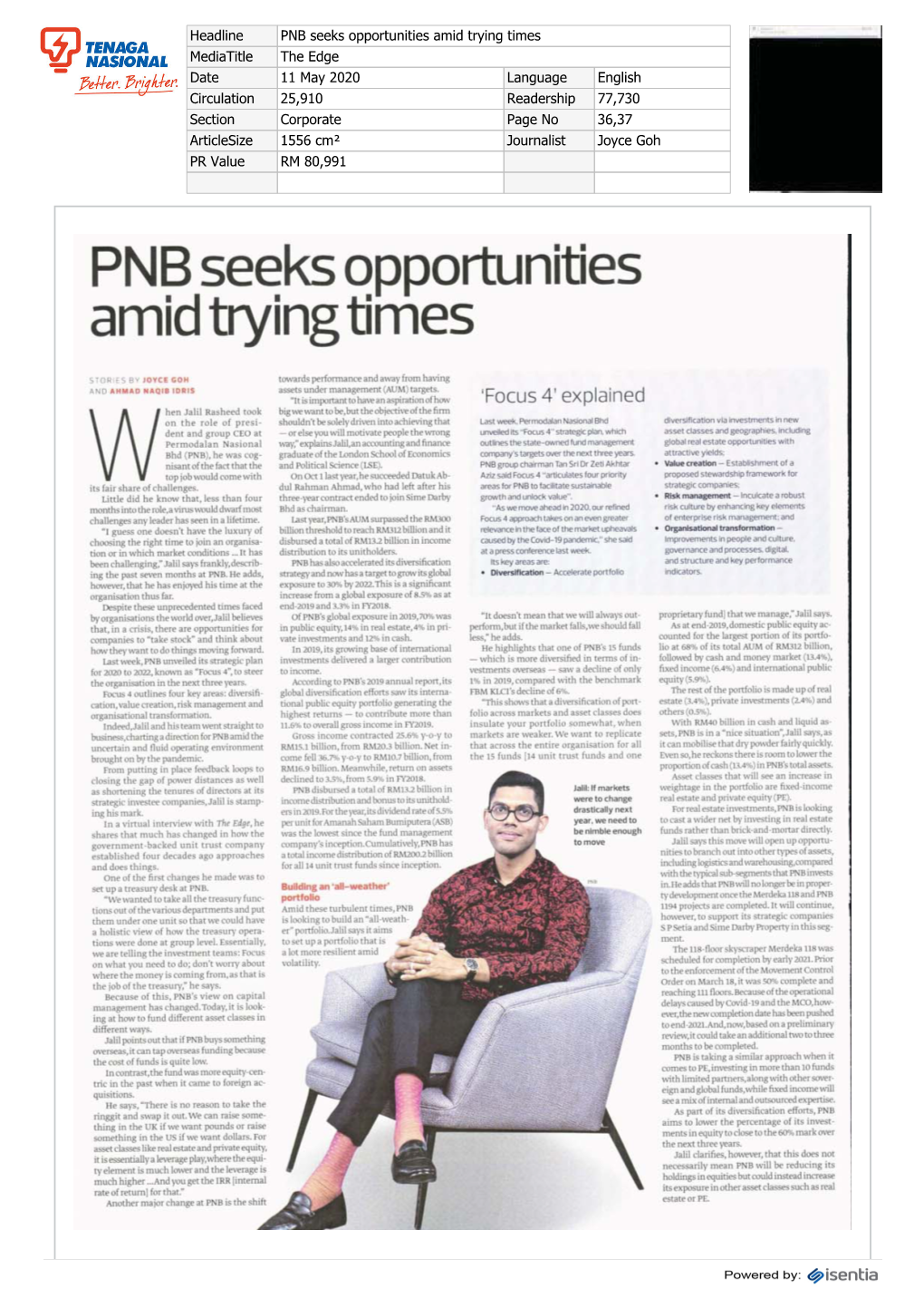 PNB Seeks Opportunities Amid Trying Times