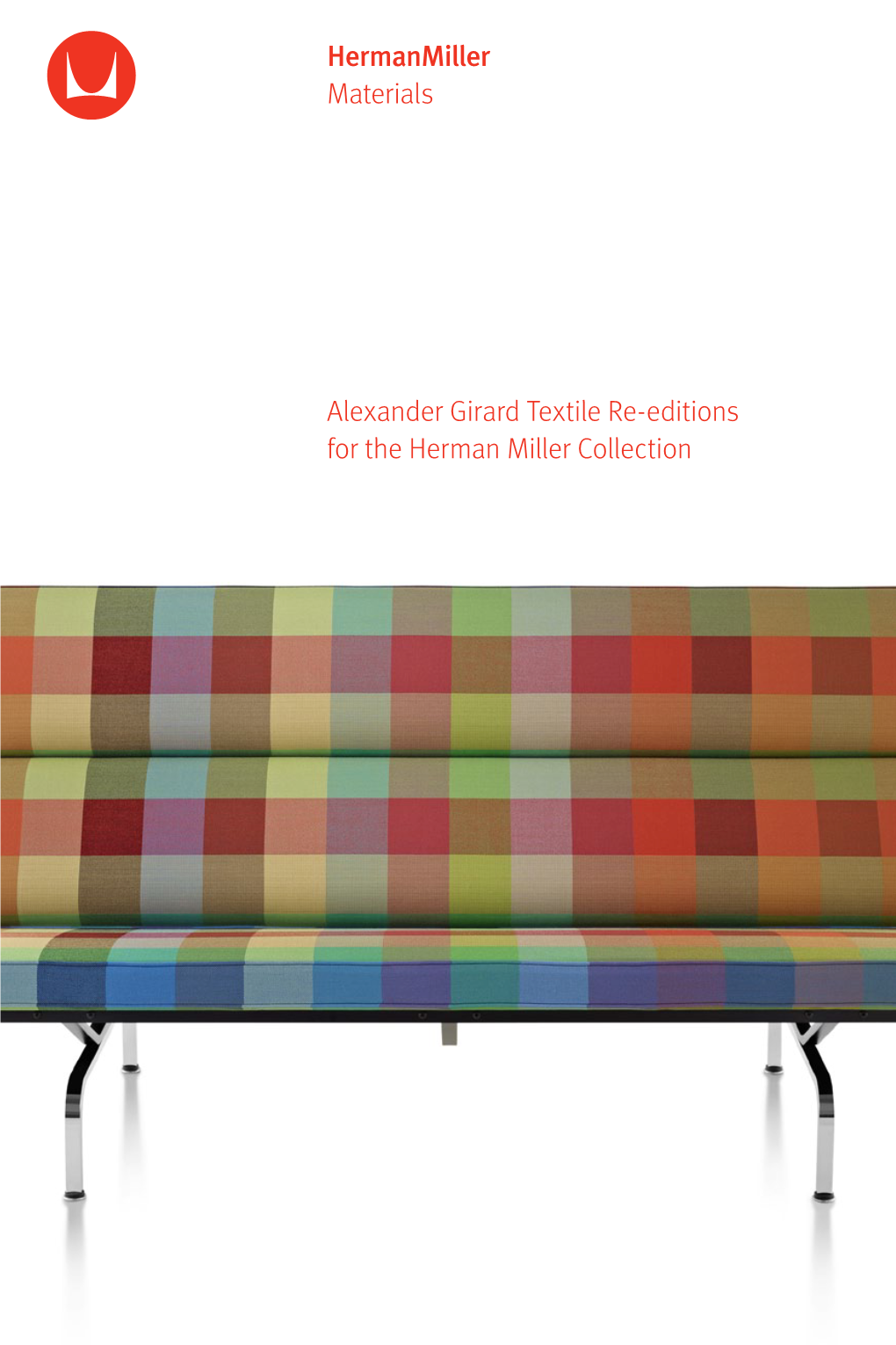 Alexander Girard Textile Re-Editions for the Herman Miller Collection Hermanmiller Materials