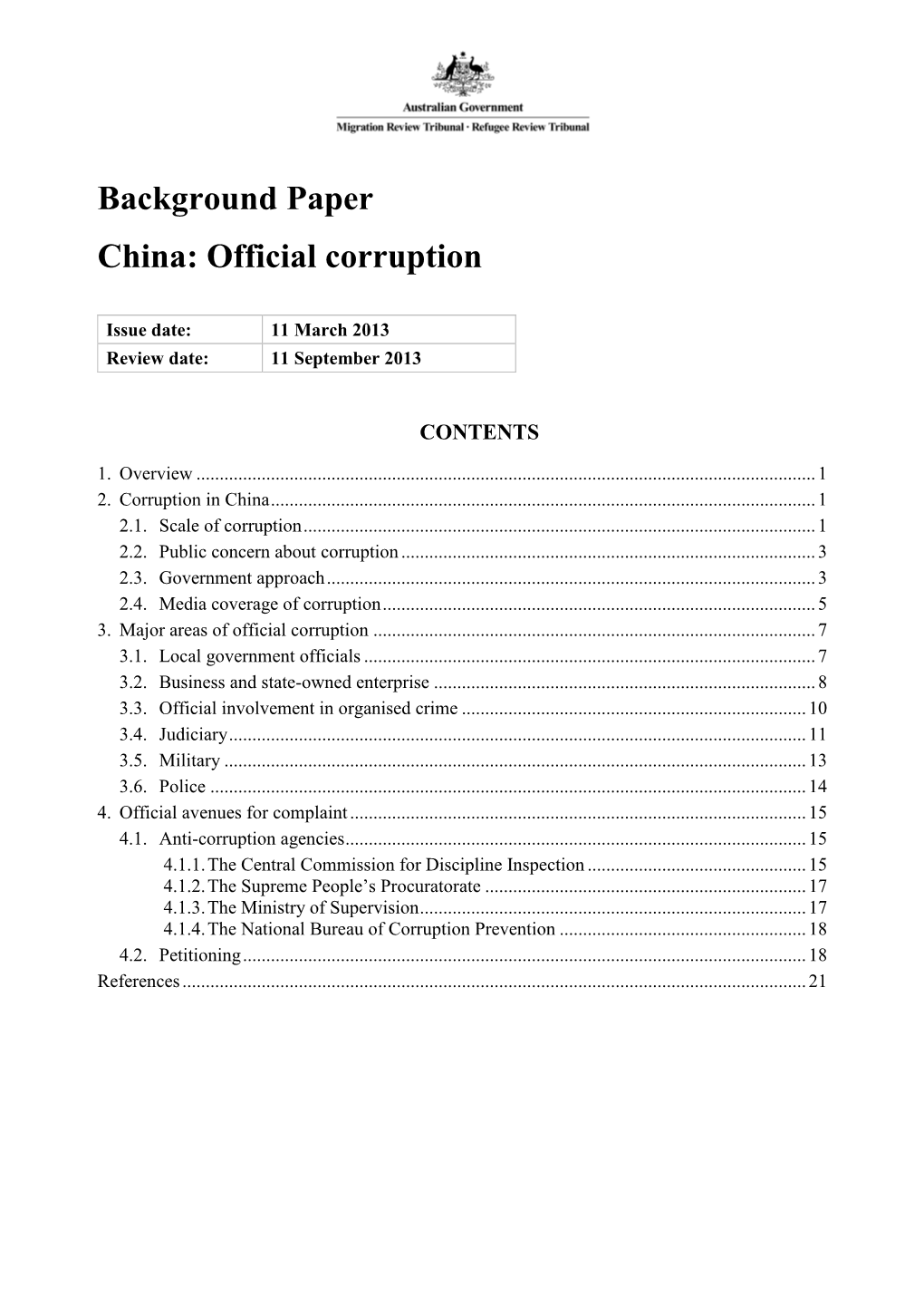 China, Where Corruption Often Involves ‗Powerful, Far-Reaching Local Officials Who Also