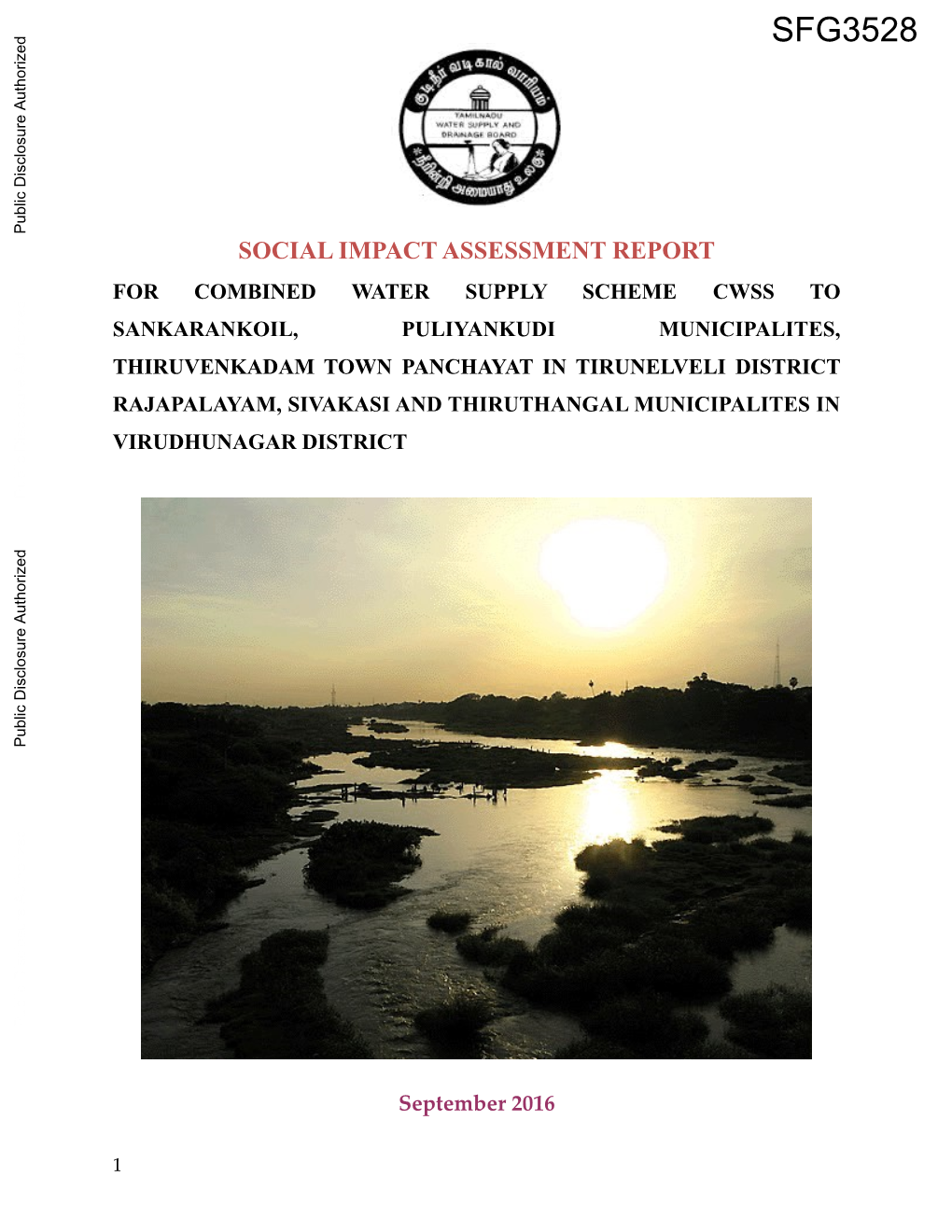 Social Impact Assessment Report