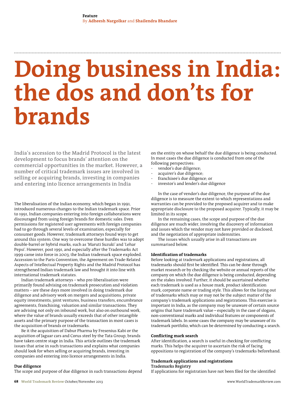 Doing Business in India: the Dos and Don'ts for Brands