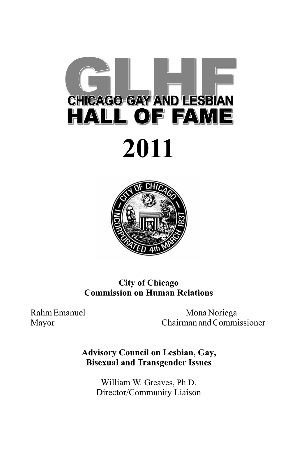 2011 Program Book