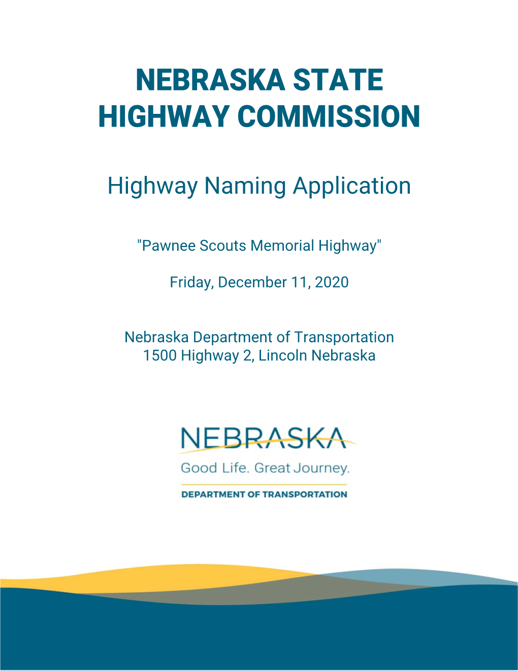 Nebraska State Highway Commission