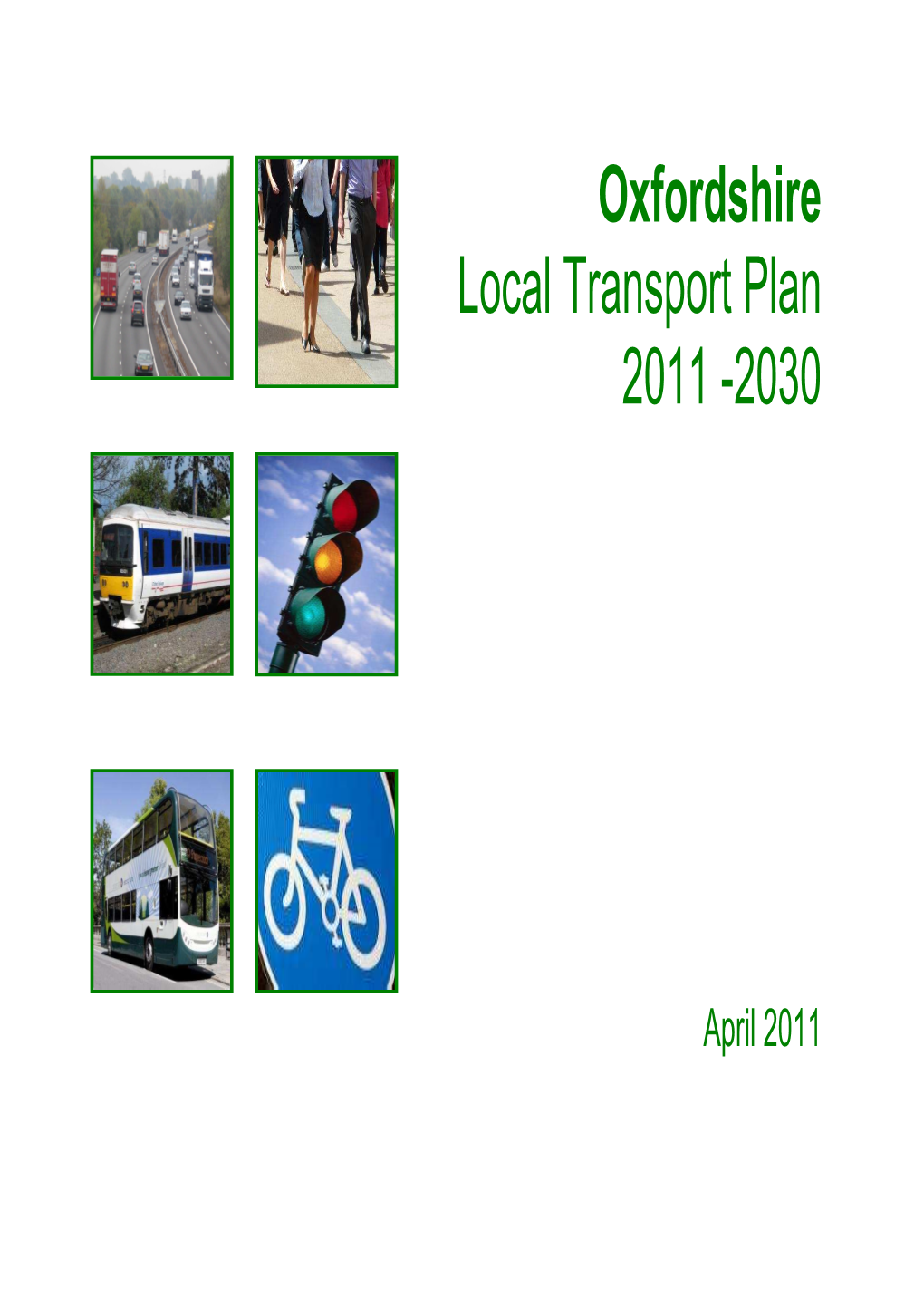 Oxfordshire Local Transport Plan 2011 -2030