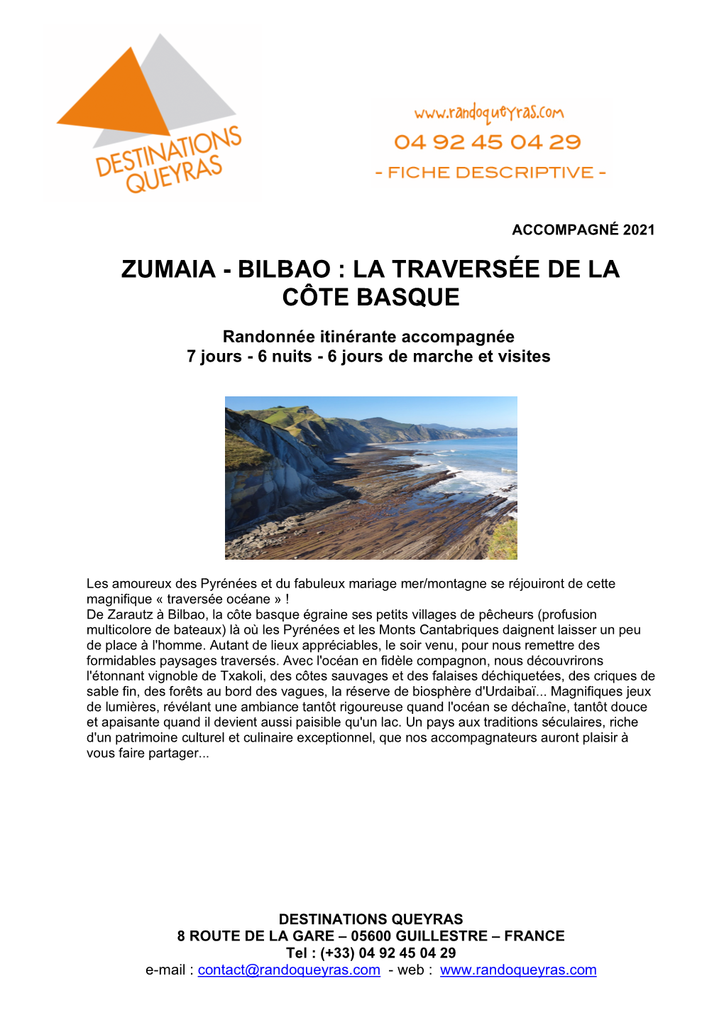 Zumaia - Bilbao : La Traversée De La Côte Basque