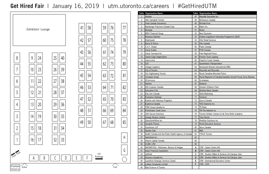 Floor Plan GHF2019