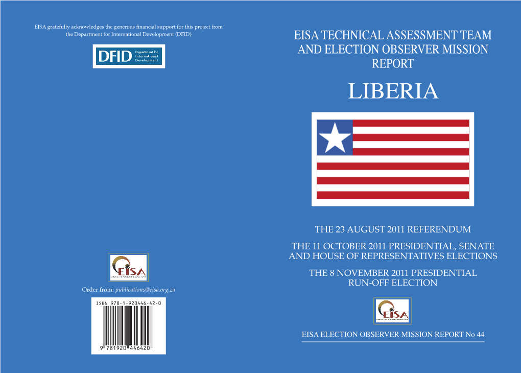 Liberia 2011.Pdf