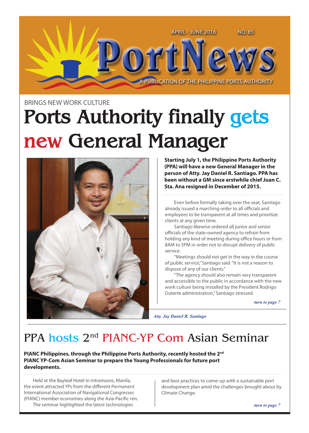 Ports Authority Finally Gets New General Manager