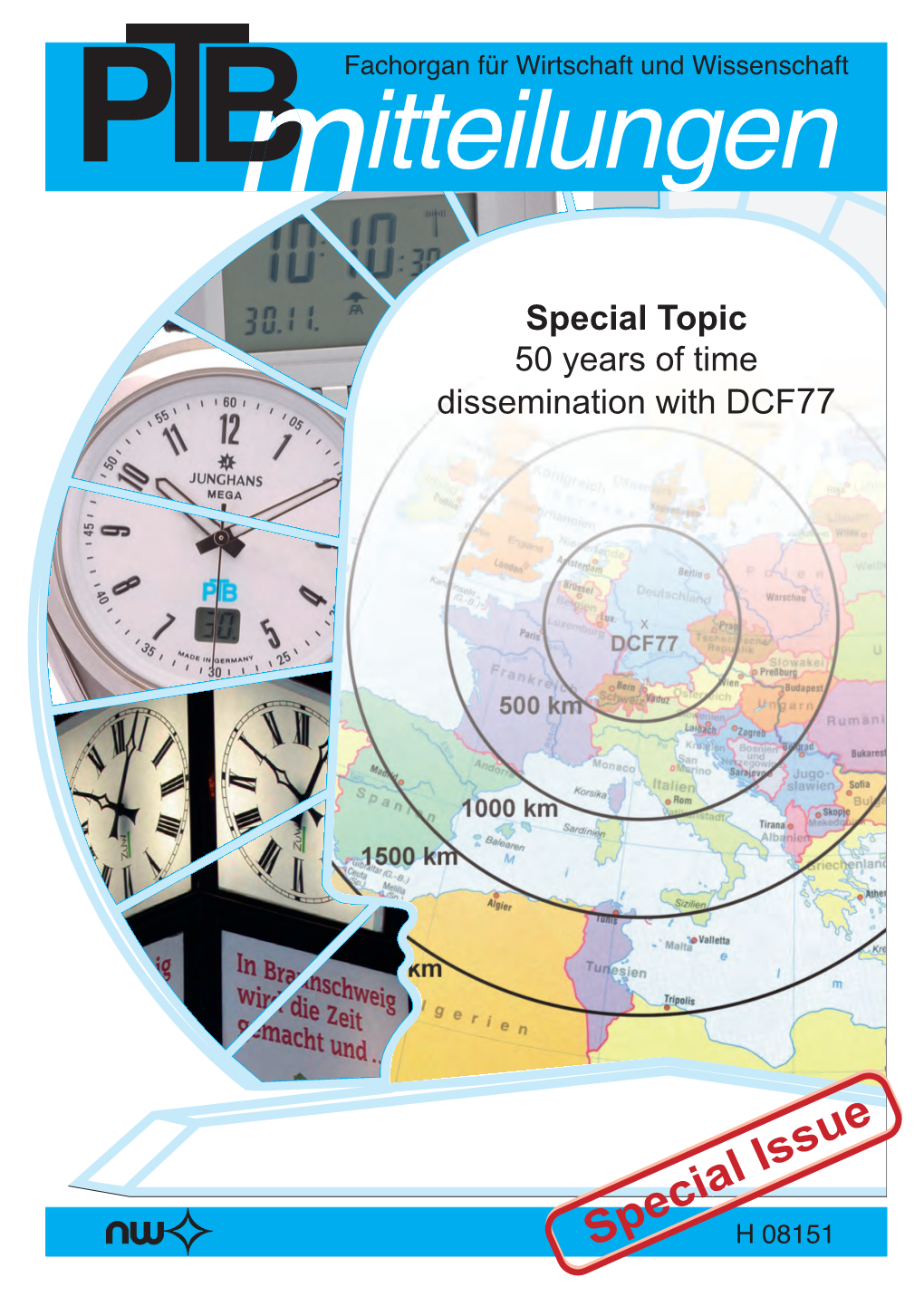 50 Years of Time Dissemination with DCF77