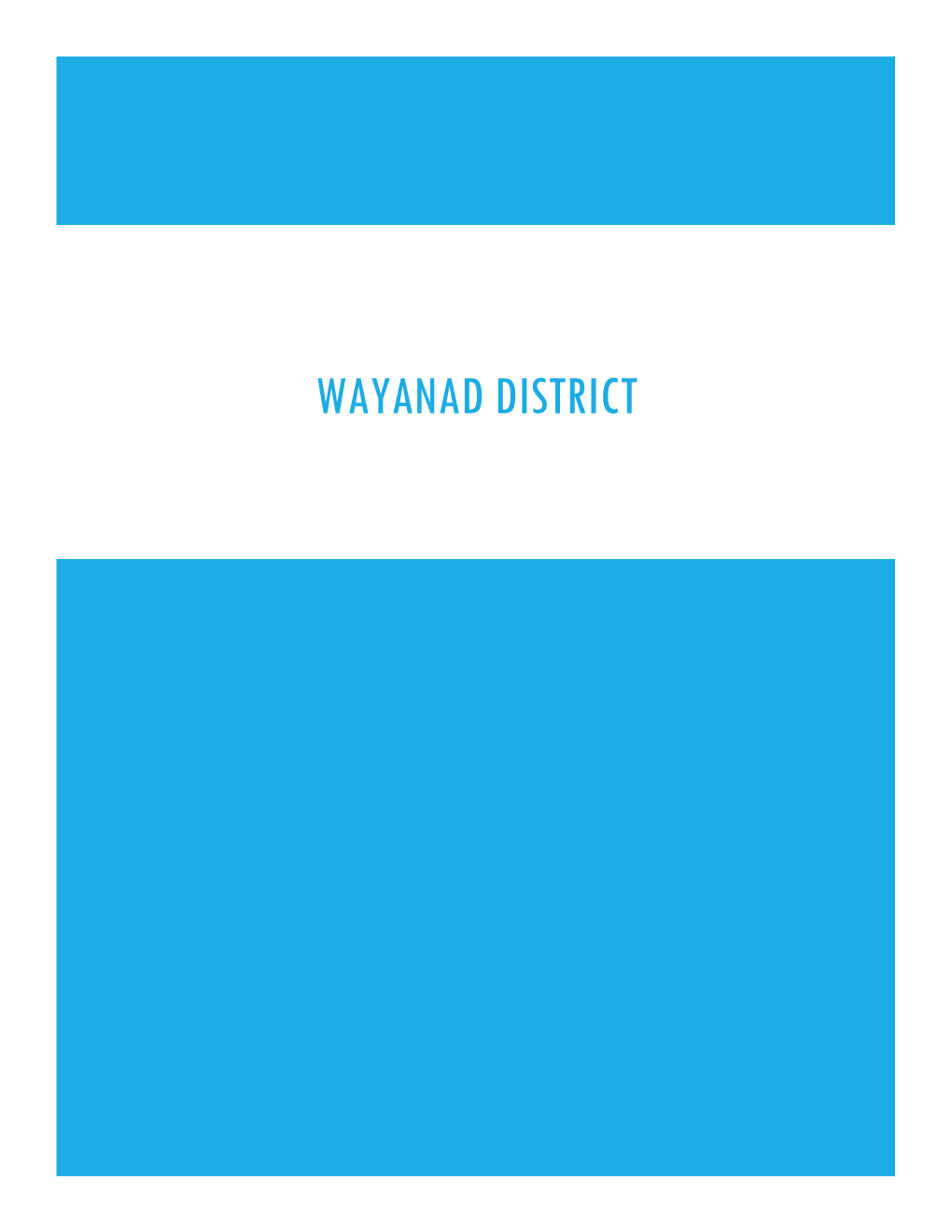 Wayanad District