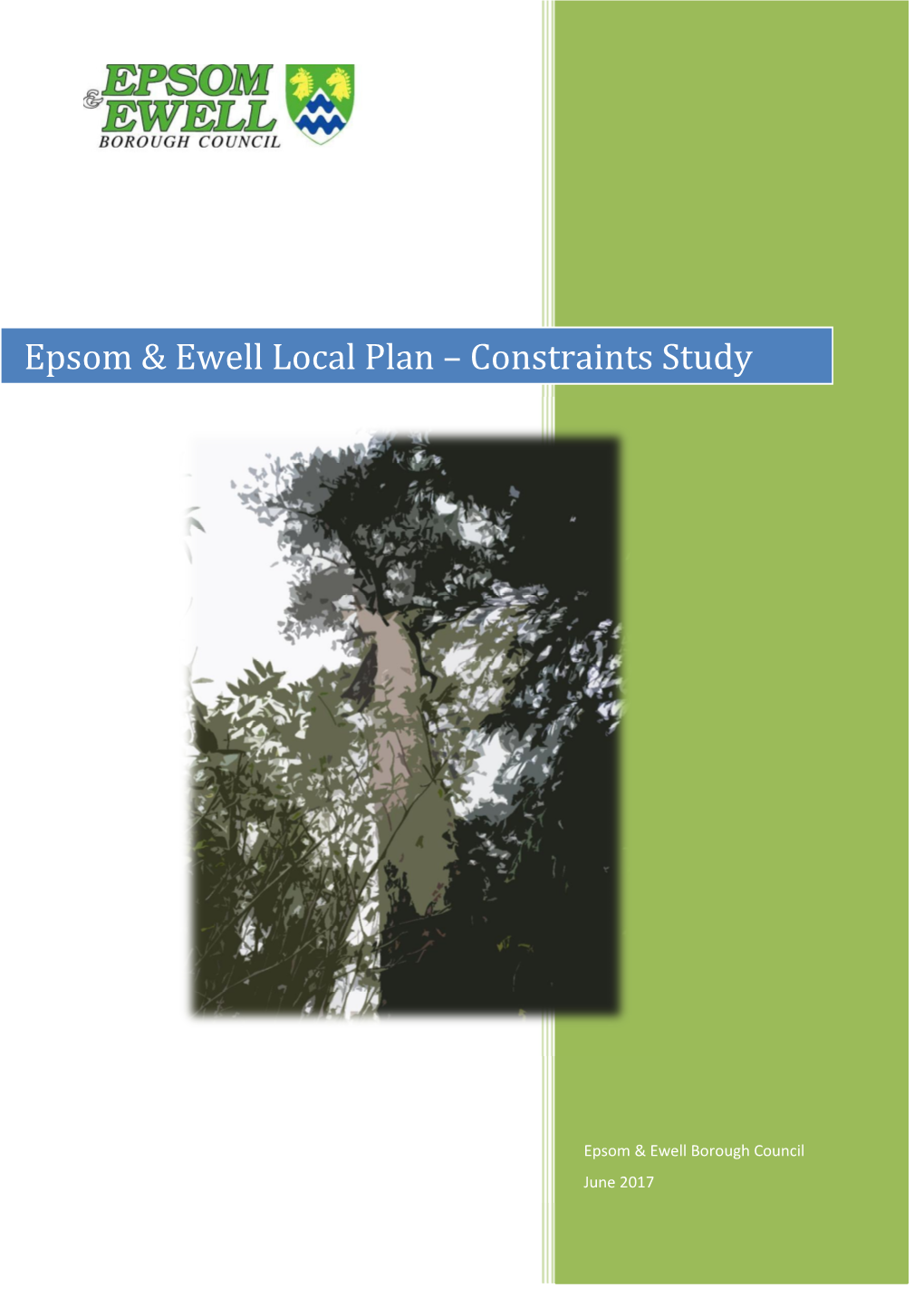 Epsom & Ewell Local Plan – Constraints Study