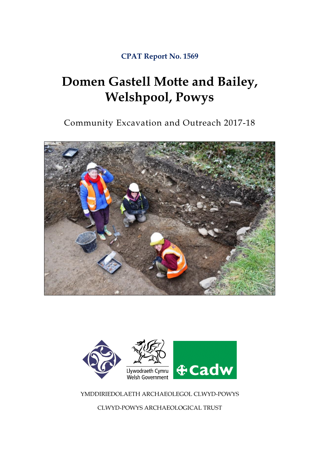 Domen Gastell Motte and Bailey, Welshpool, Powys