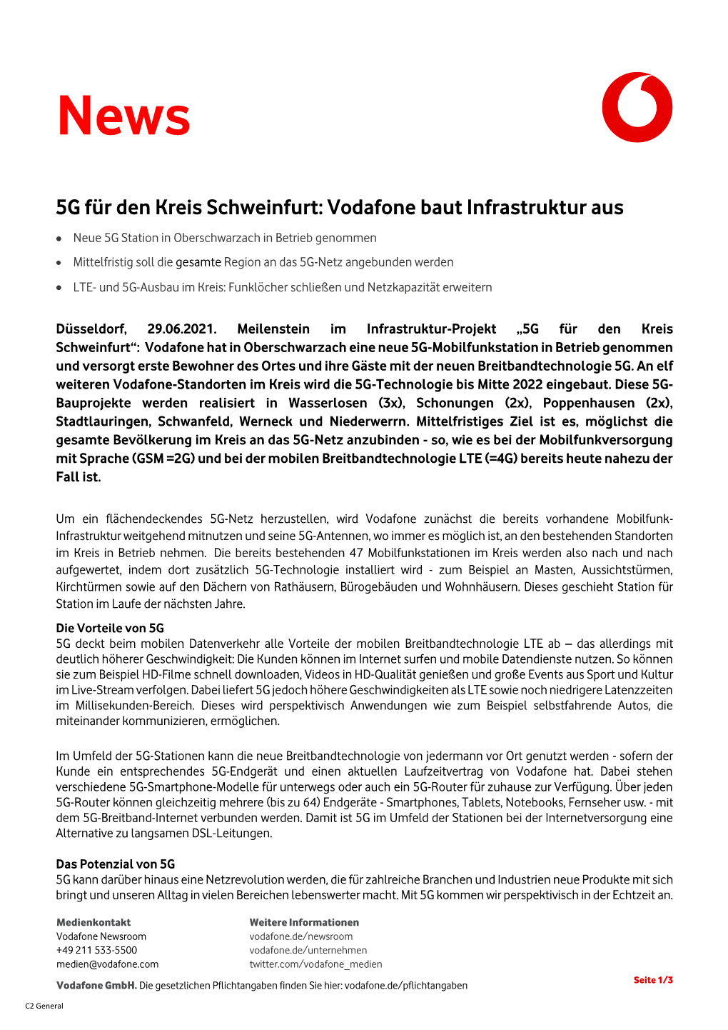 5G Für Den Kreis Schweinfurt