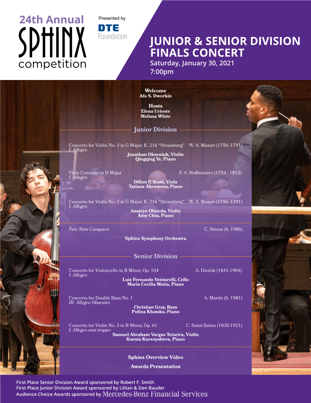 Junior & Senior Division Finals Concert