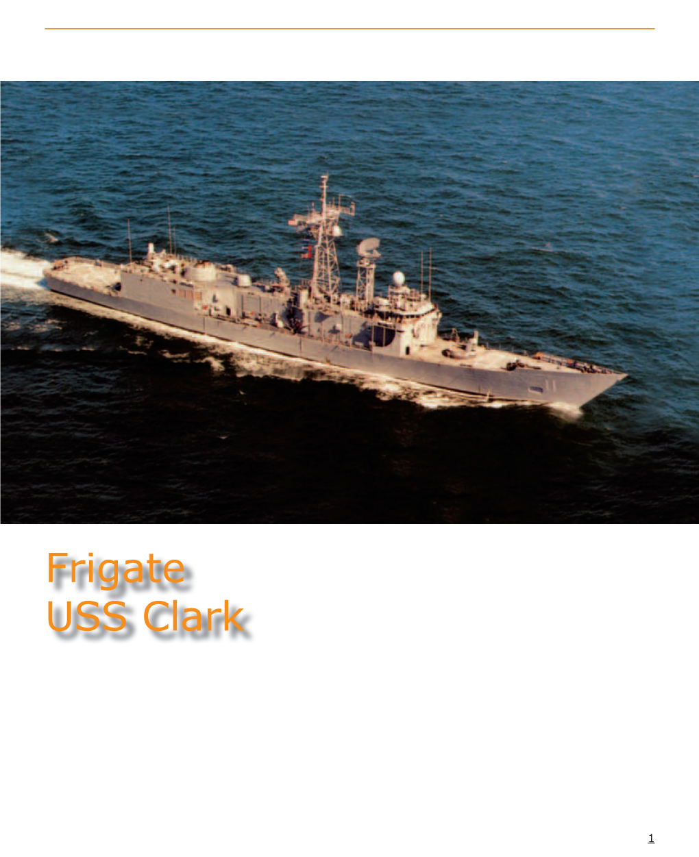 Frigate USS Clark