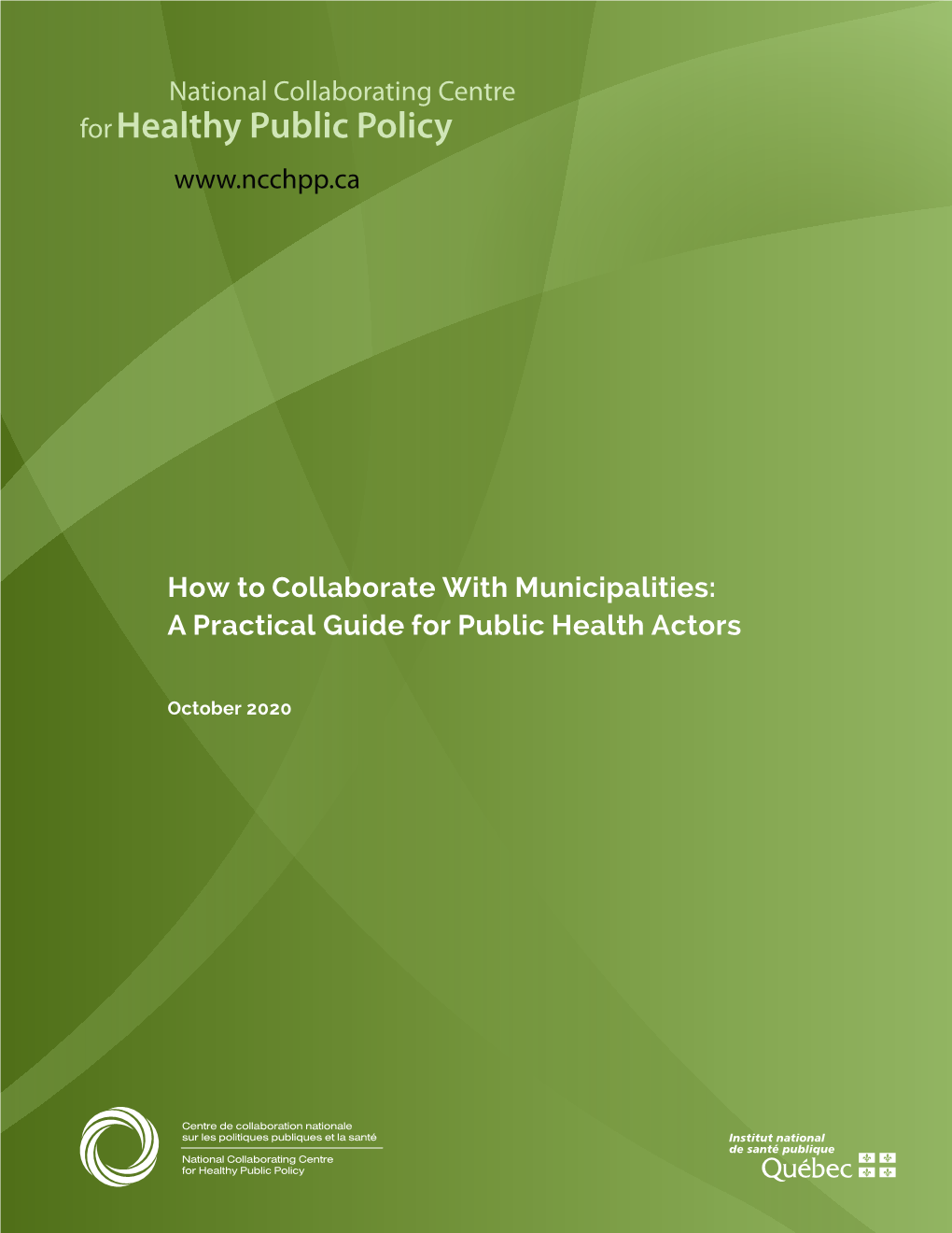 How to Collaborate with Municipalities: a Practical Guide for Public Health Actors