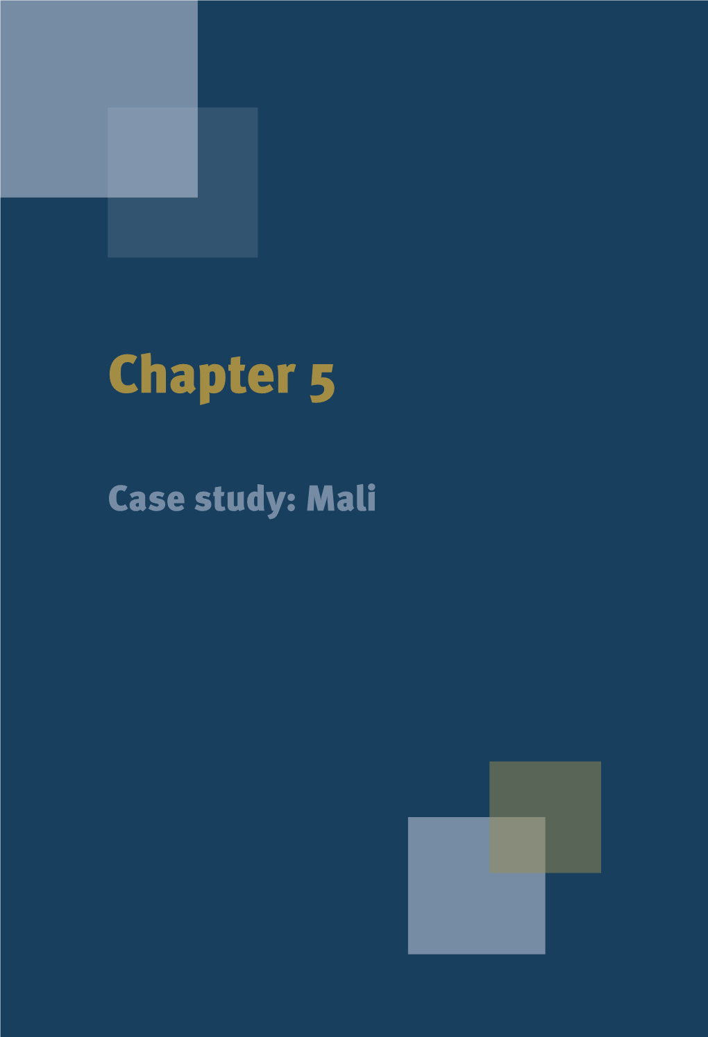 Mali Chapter 5
