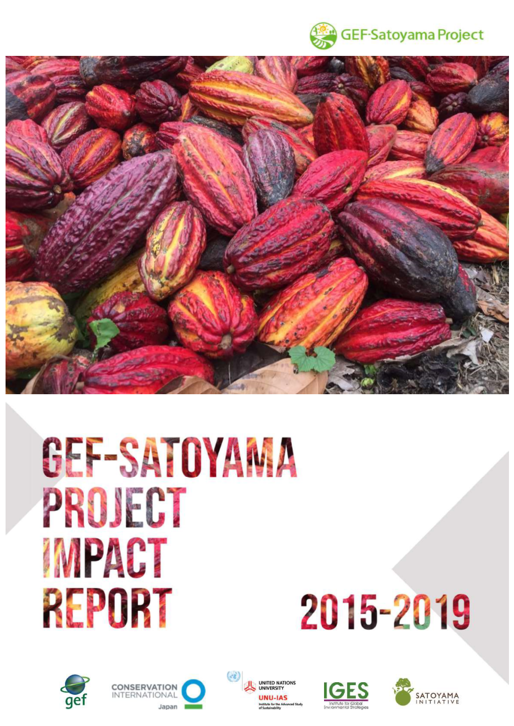 GEF-Satoyama Project Impact Report