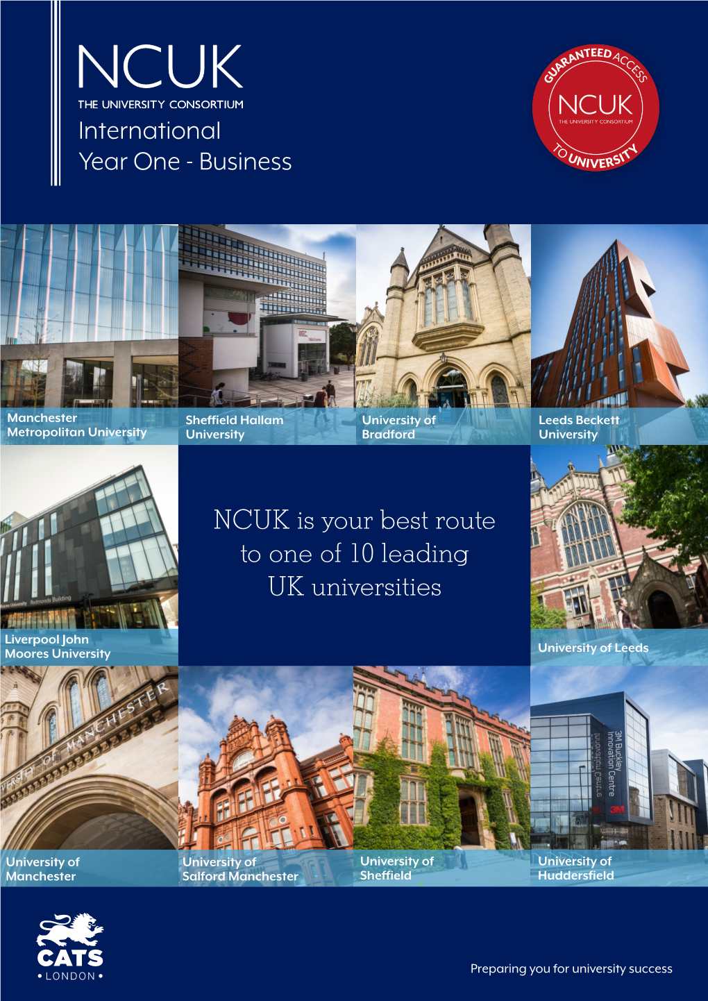 Business NCUK Is Your Best Route to One of 10 Leading