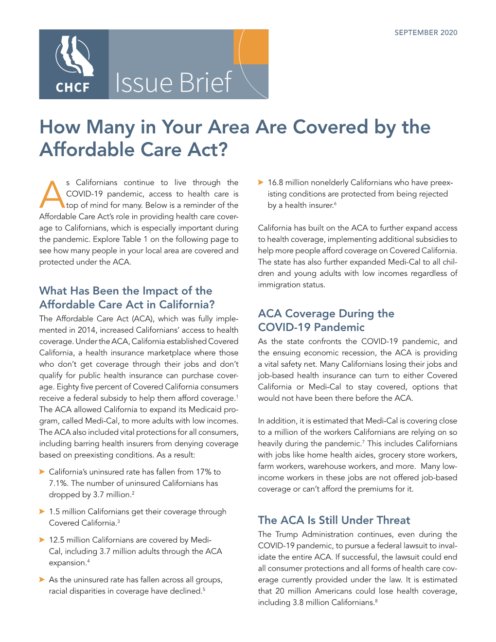 How Many in Your Area Are Covered by the Affordable Care Act?