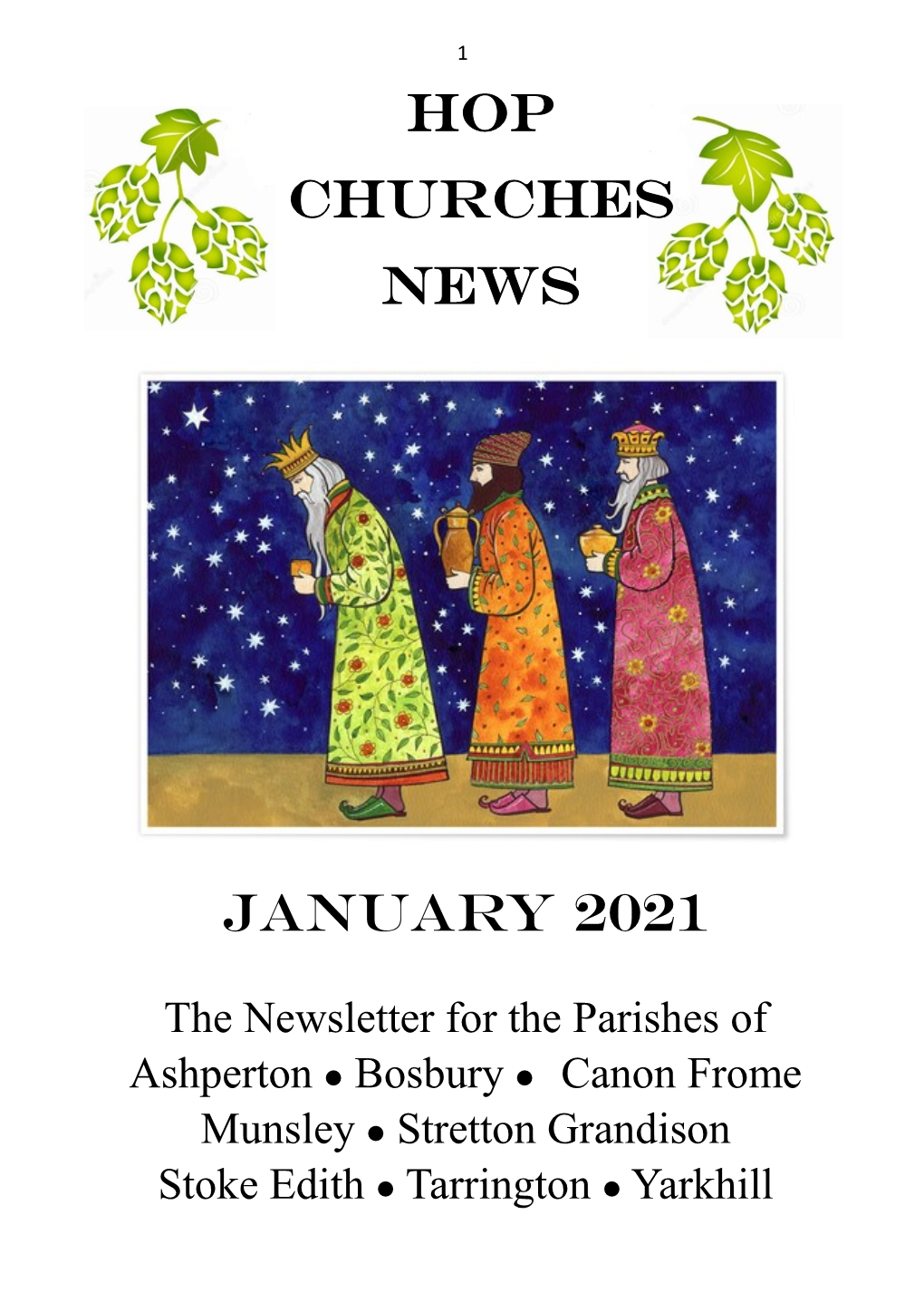 Hop Churches News January 2021