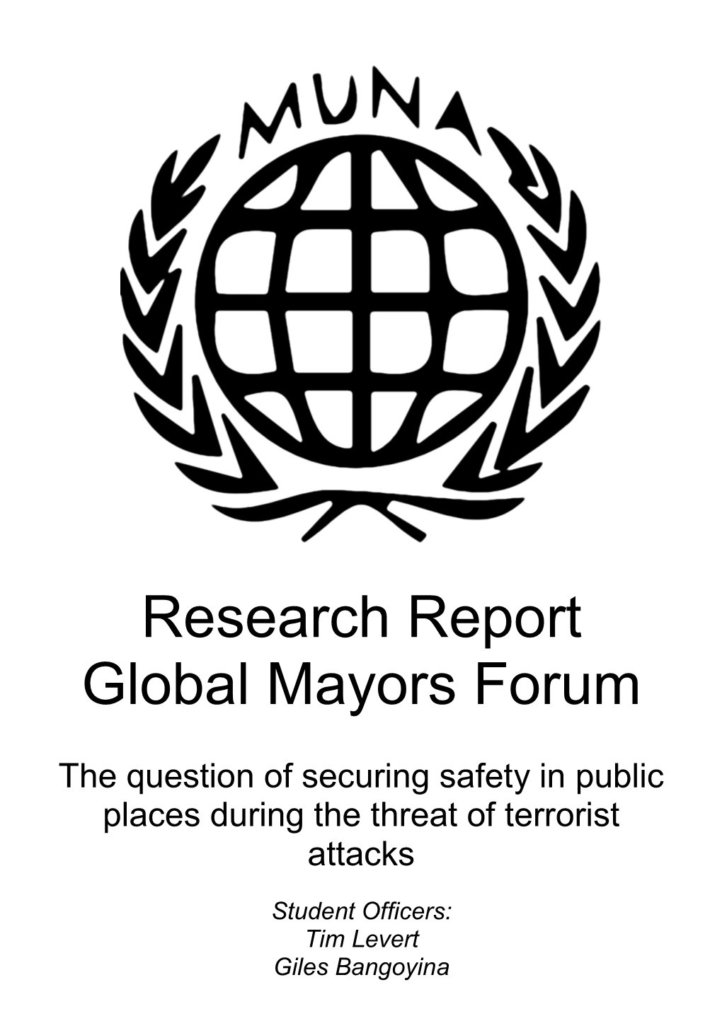 Research Report Global Mayors Forum