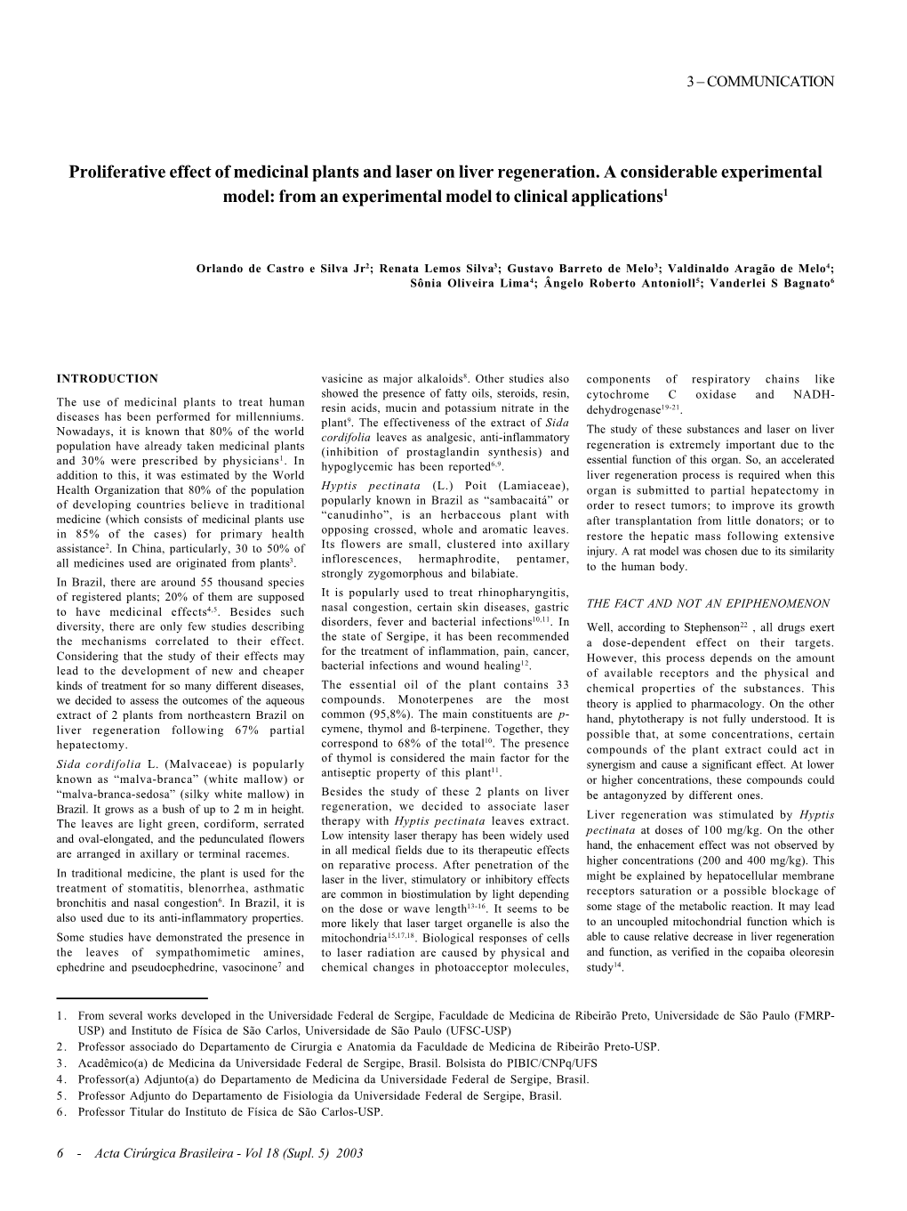 Proliferative Effect of Medicinal Plants and Laser on Liver Regeneration