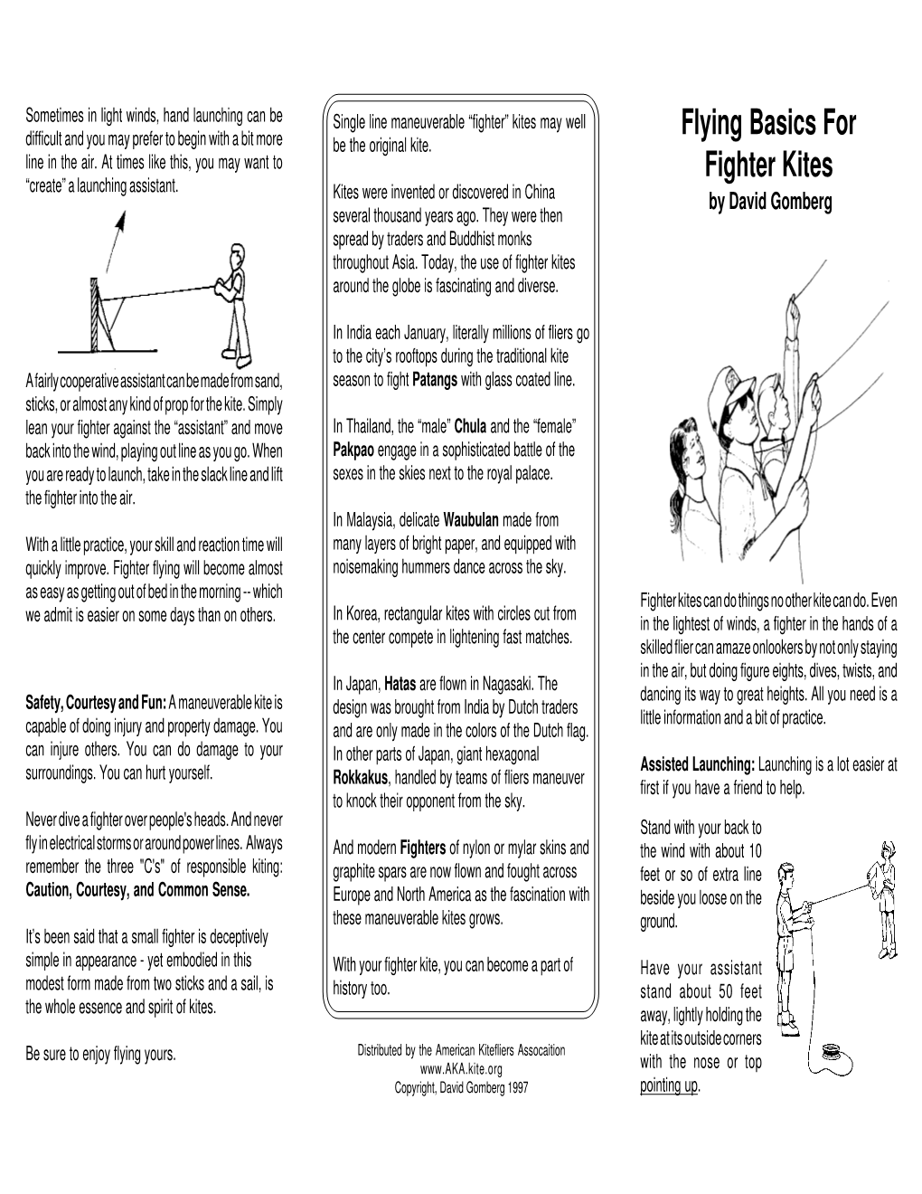 Flying Basics for Fighter Kites