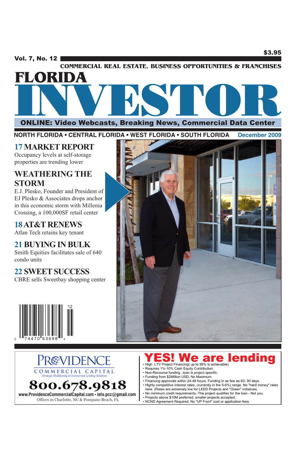 FLORIDA INVESTOR ONLINE: Video Webcasts, Breaking News, Commercial Data Center