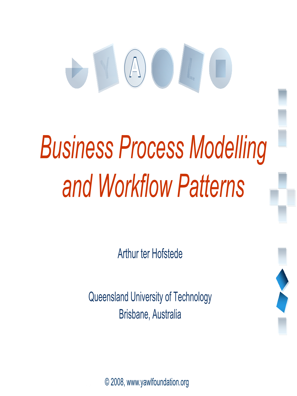 Business Process Modelling and Workflow Patterns