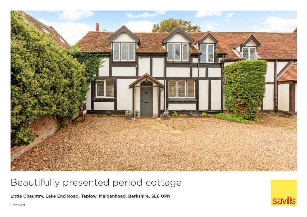 Beautifully Presented Period Cottage
