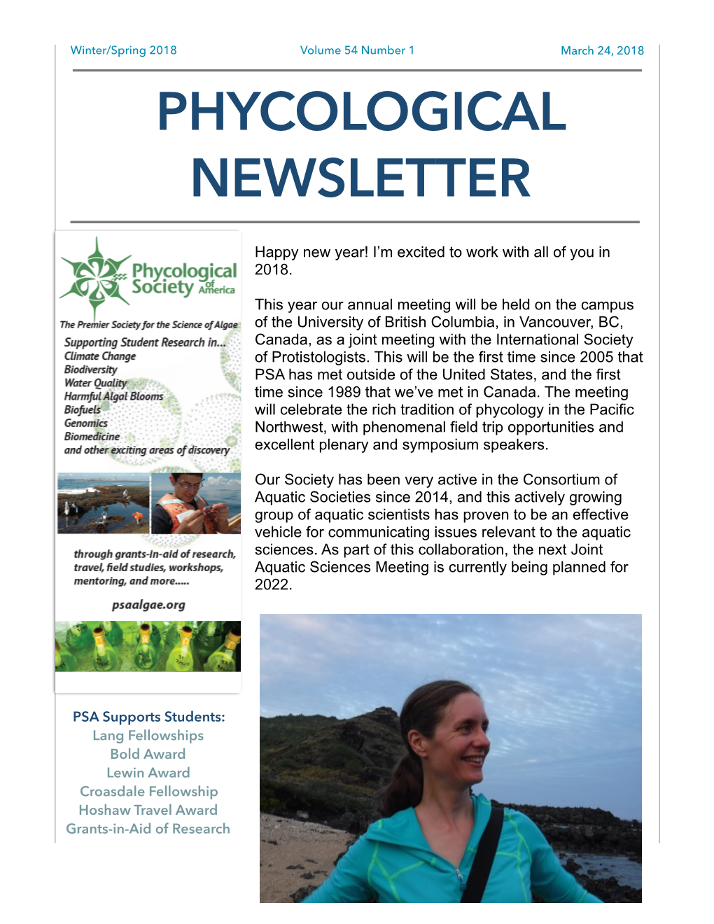 Phycological Newsletter