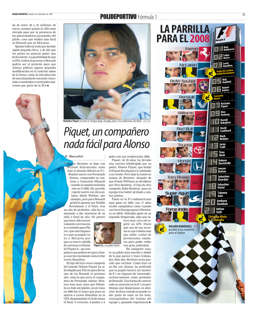 Piquet,Uncompañero Nadafácilparaalonso