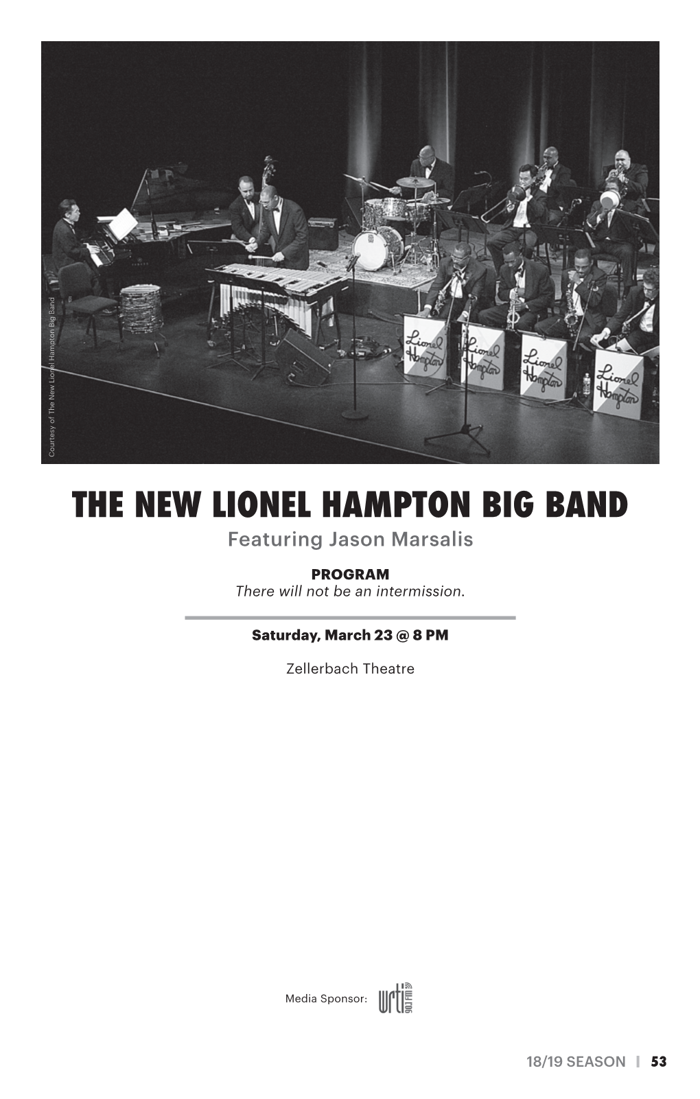 The New Lionel Hampton Big Band of the New Courtesy