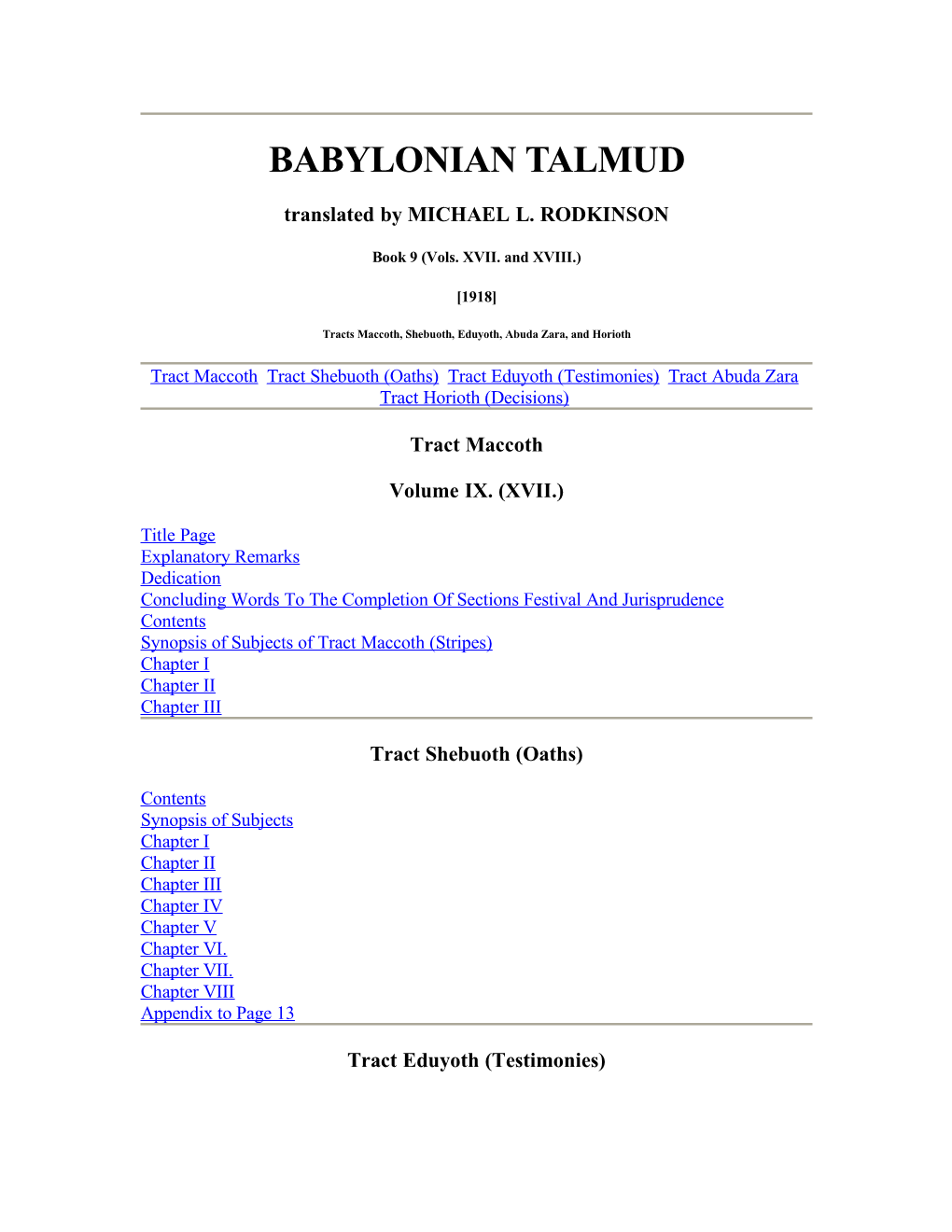 Babylonian Talmud