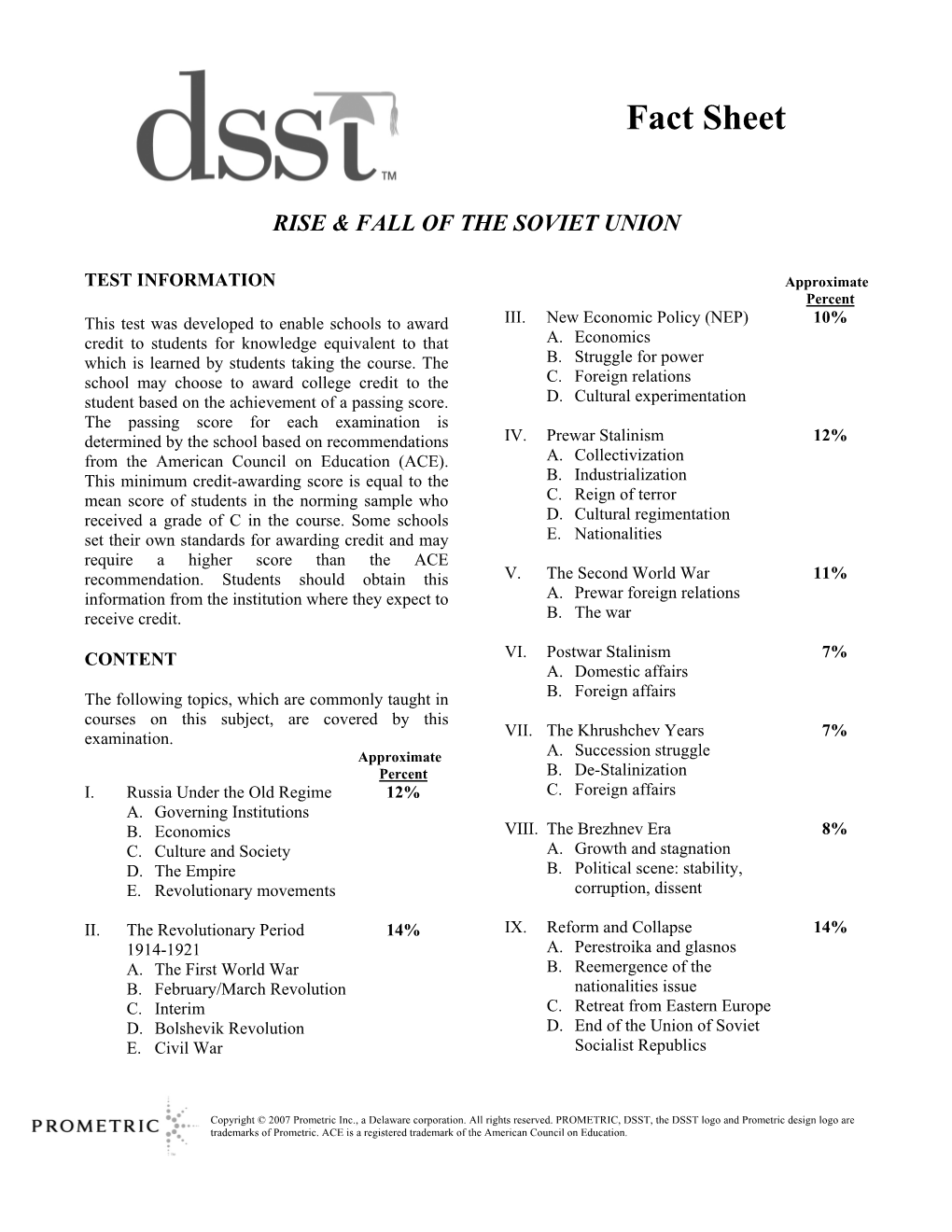 Rise and Fall of the Soviet Union