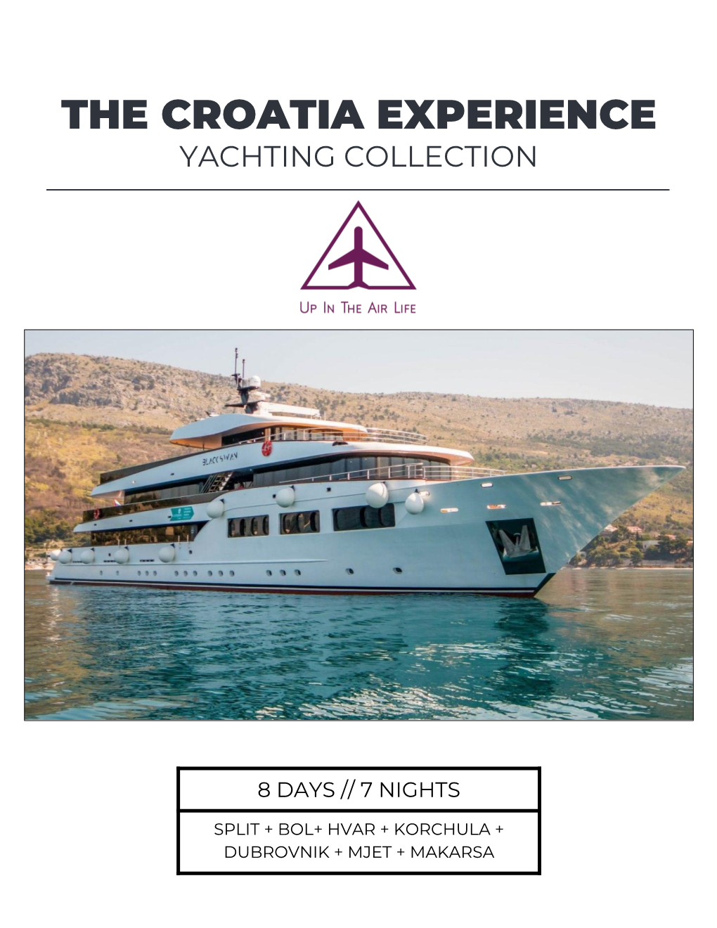 The Croatia Experience Yachting Collection
