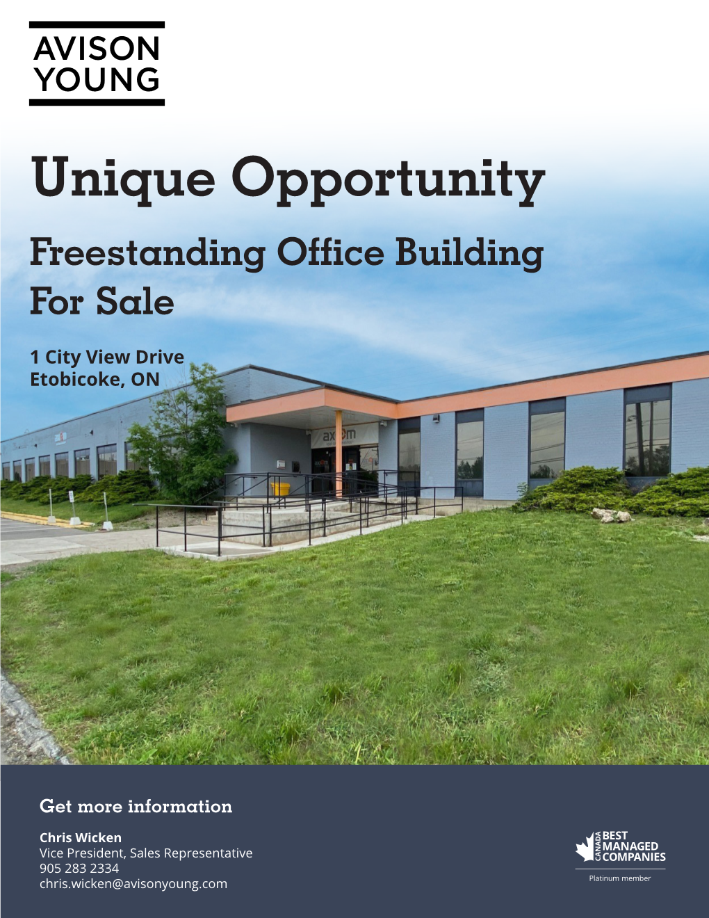 Unique Opportunity Freestanding Office Building for Sale