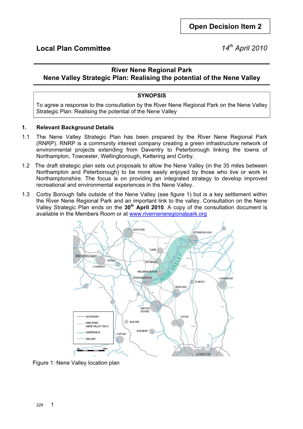 Nene Valley Strategic Plan April 2010.Pdf