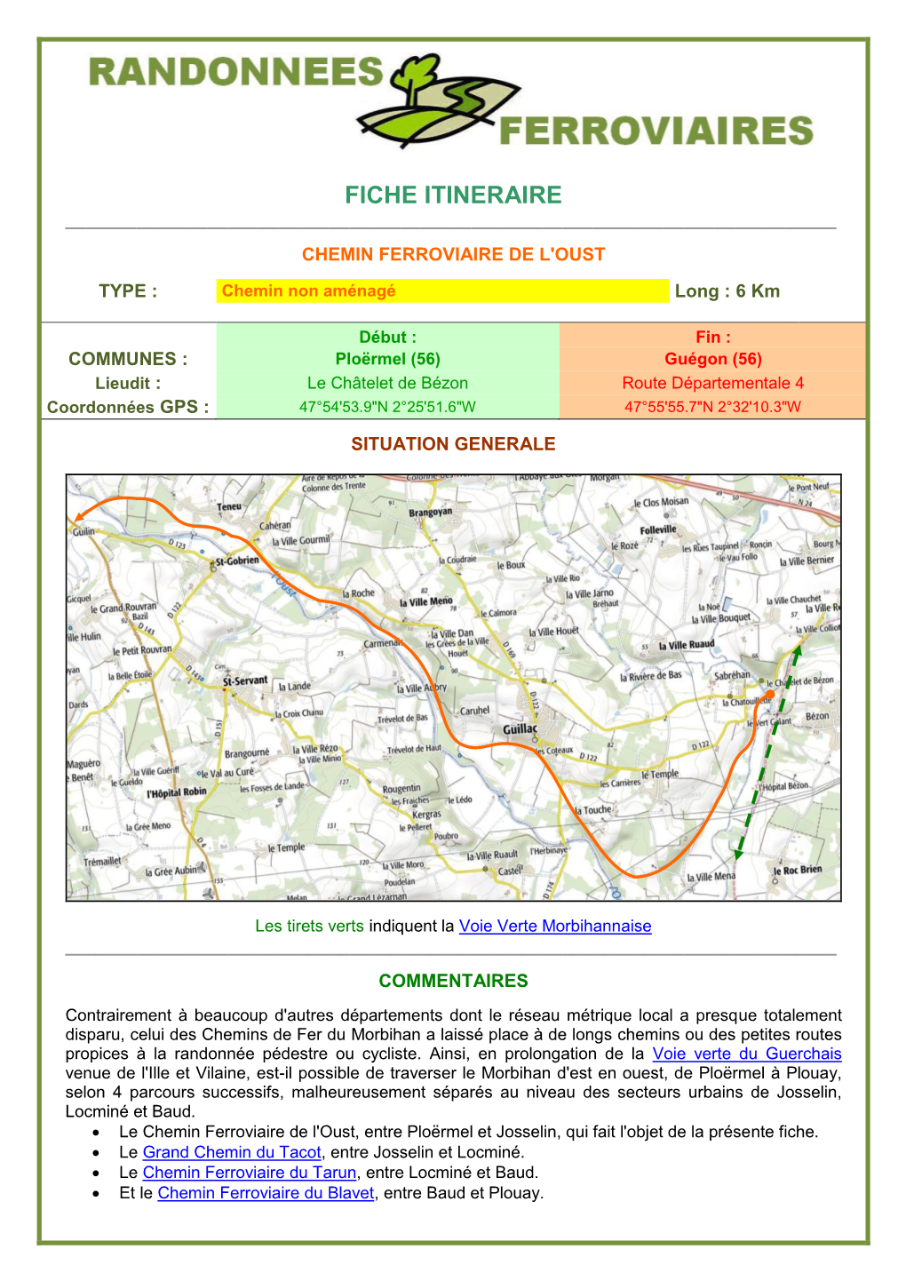 Chemin Ferroviaire De L'oust