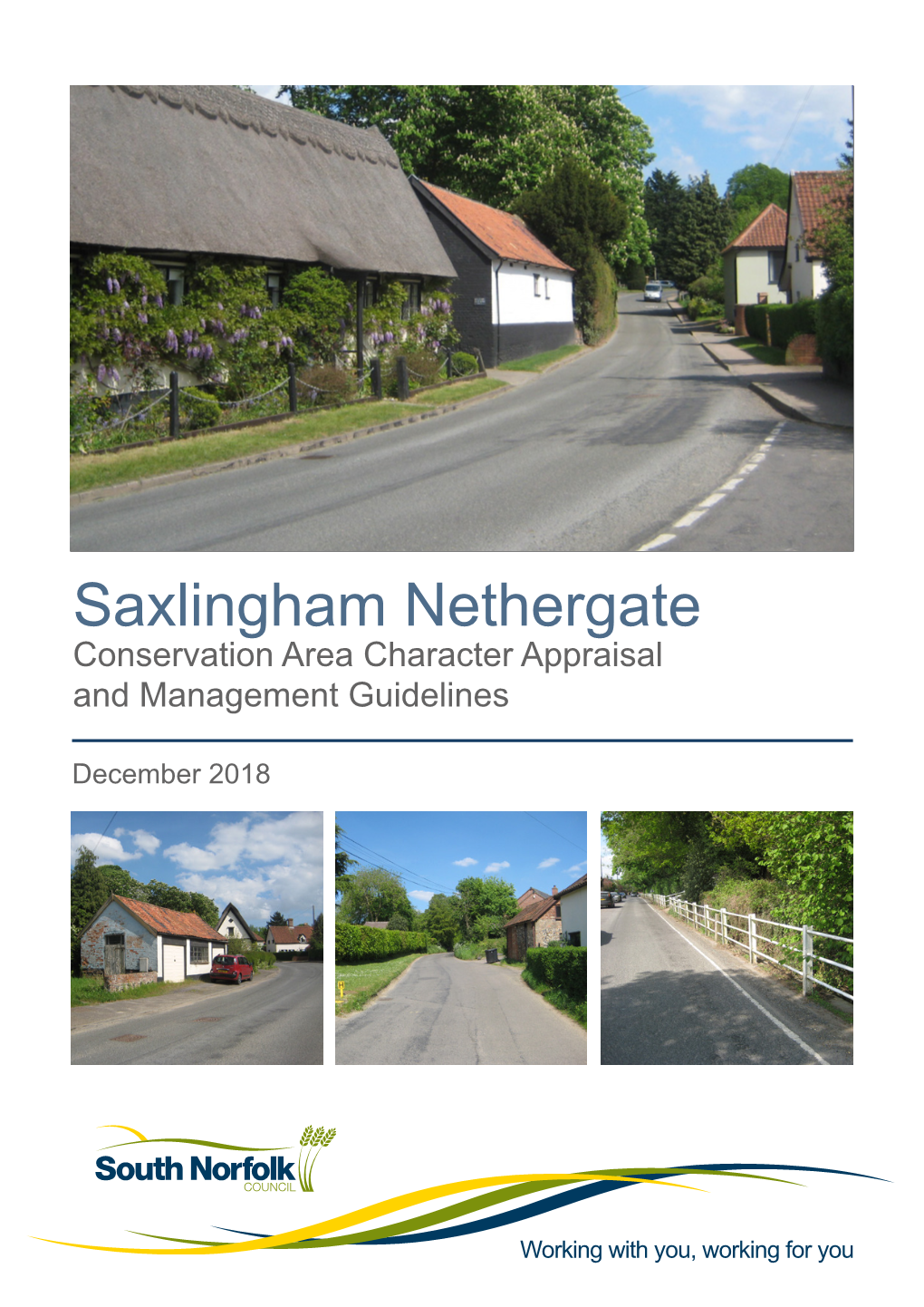 Saxlingham Nethergate Conservation Area Character Appraisal and Management Guidelines