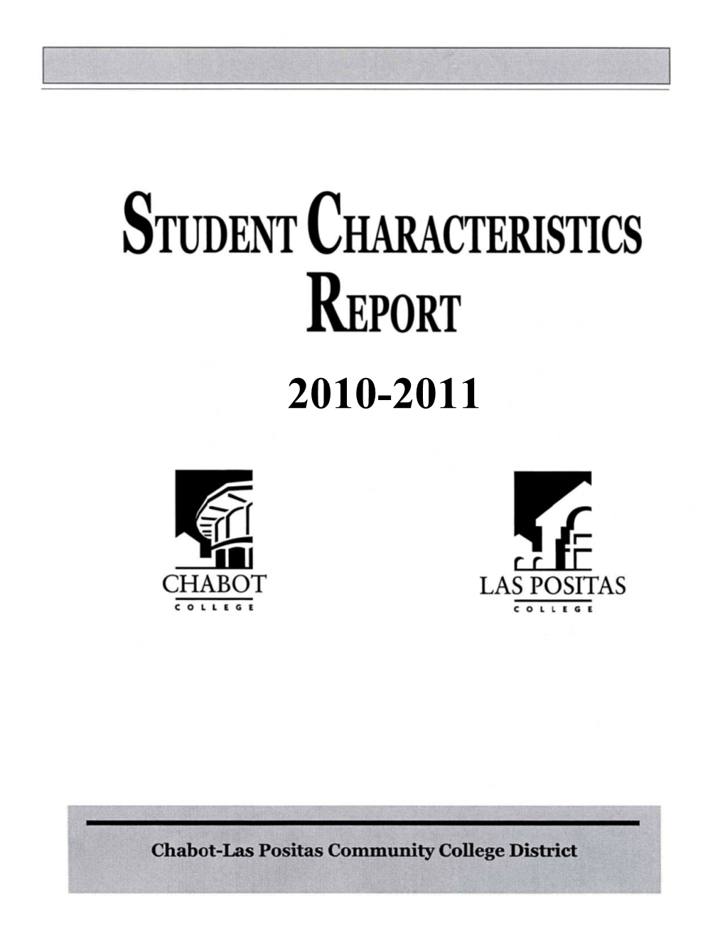 Student Characteristics Report Fall 2010