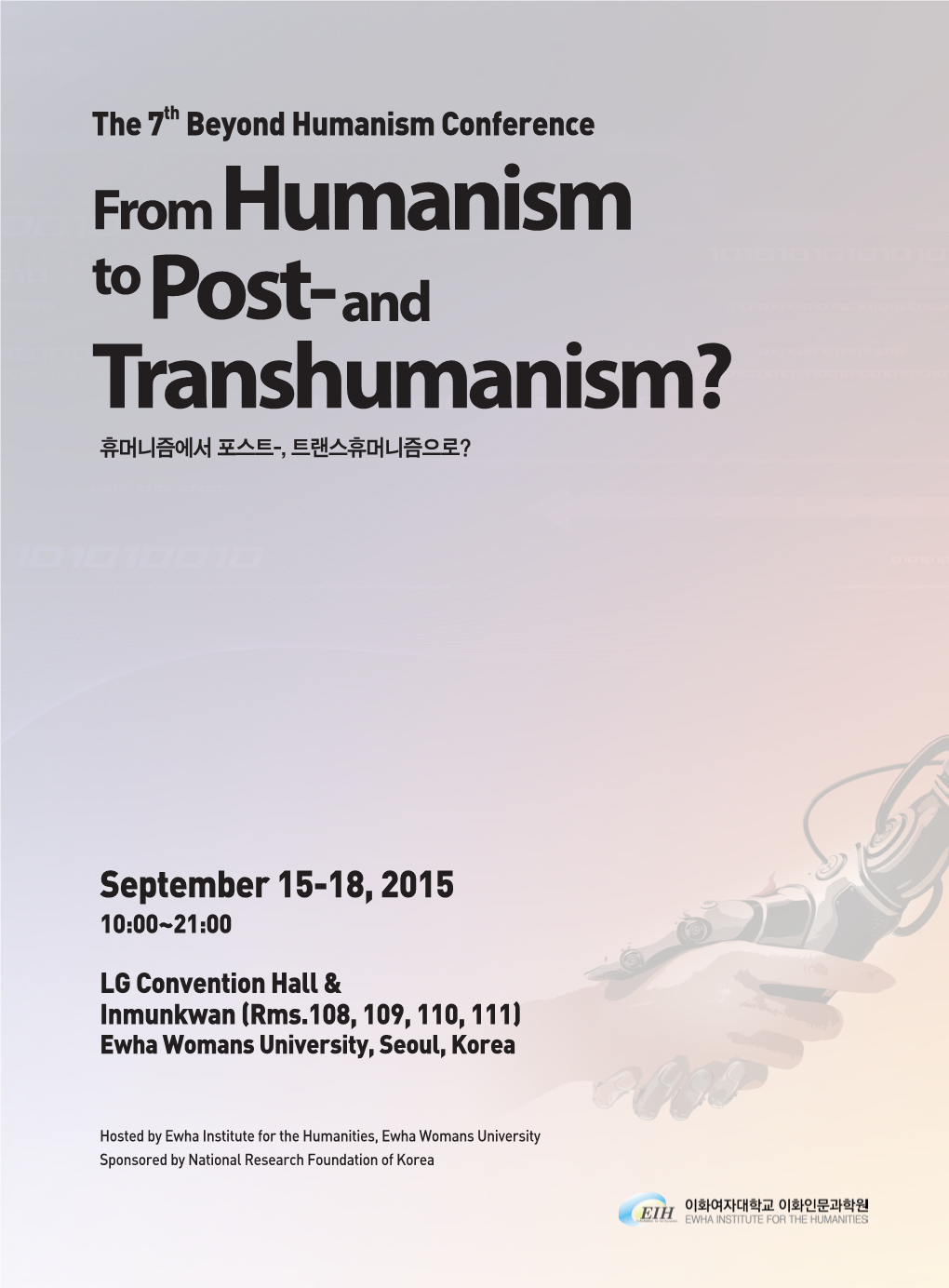 From Humanism to Post-And Transhumanism?