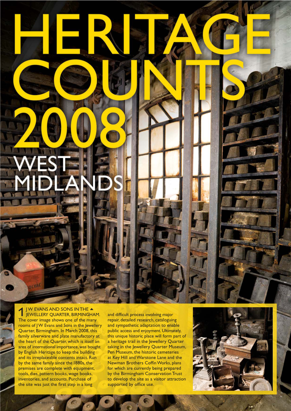 HERITAGE COUNTS 08 West Midlands