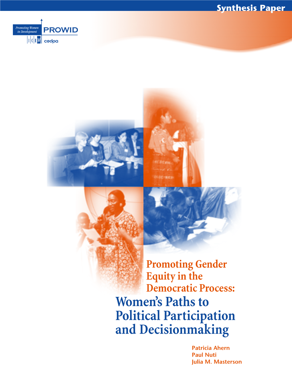 Promoting Gender Equity in the Democratic Process: Women's